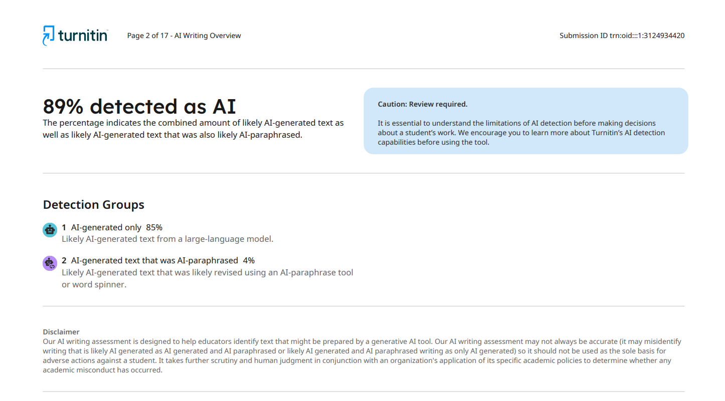 Before Detection Result